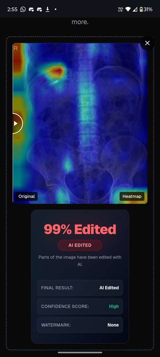 asciiscapade's tweet photo. @ellyagoat @Dave_VictimTwo i mean This Too , also tried other photos before trying the xray scan and they all seemed legit #Eeyikes https://t.co/OInMN8Pc7Z