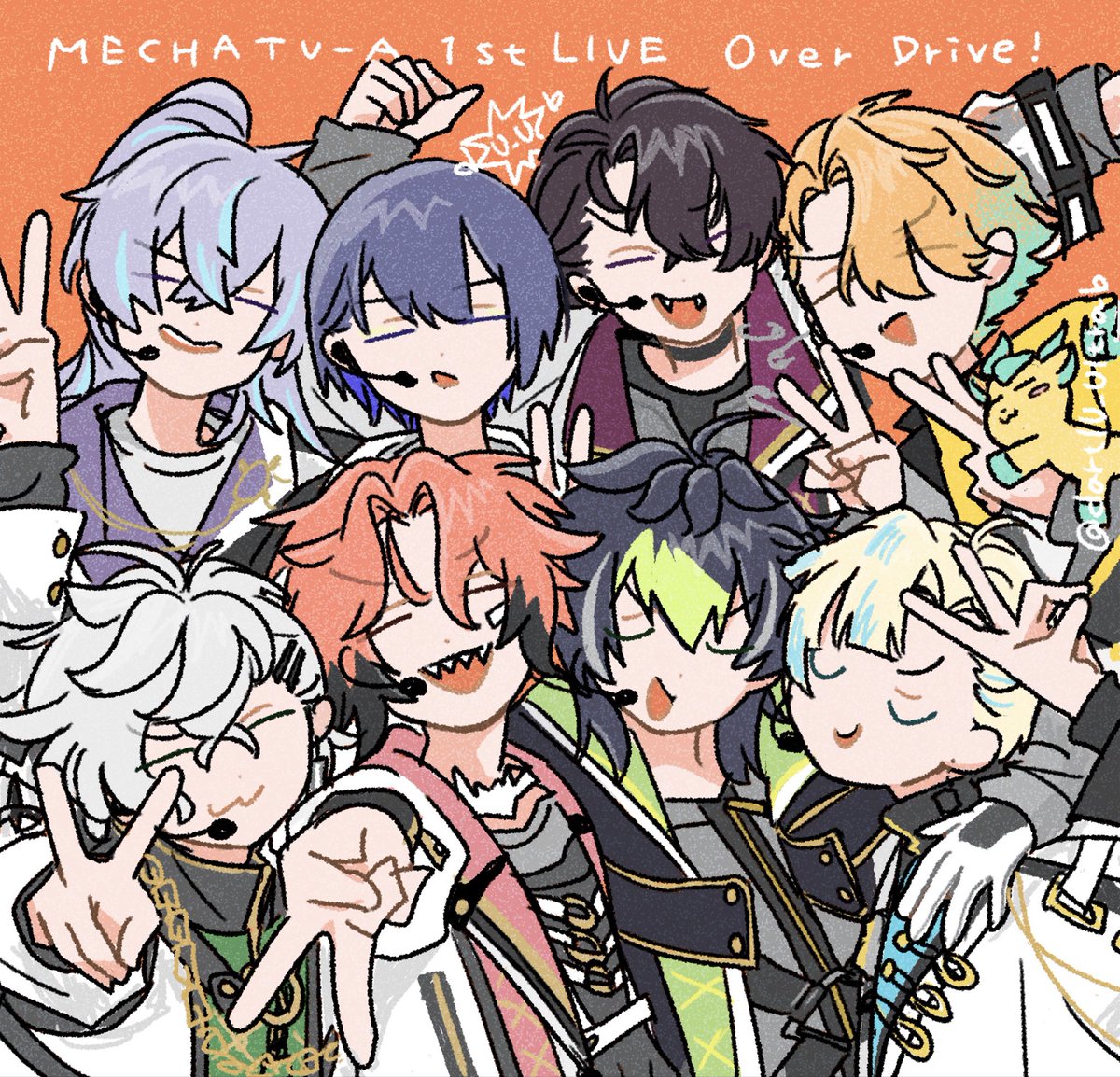 dartlU_Ultrab's tweet photo. ㊗️🥳🎊 #MECHATUA_1stライブ https://t.co/1eYN64yD4v
