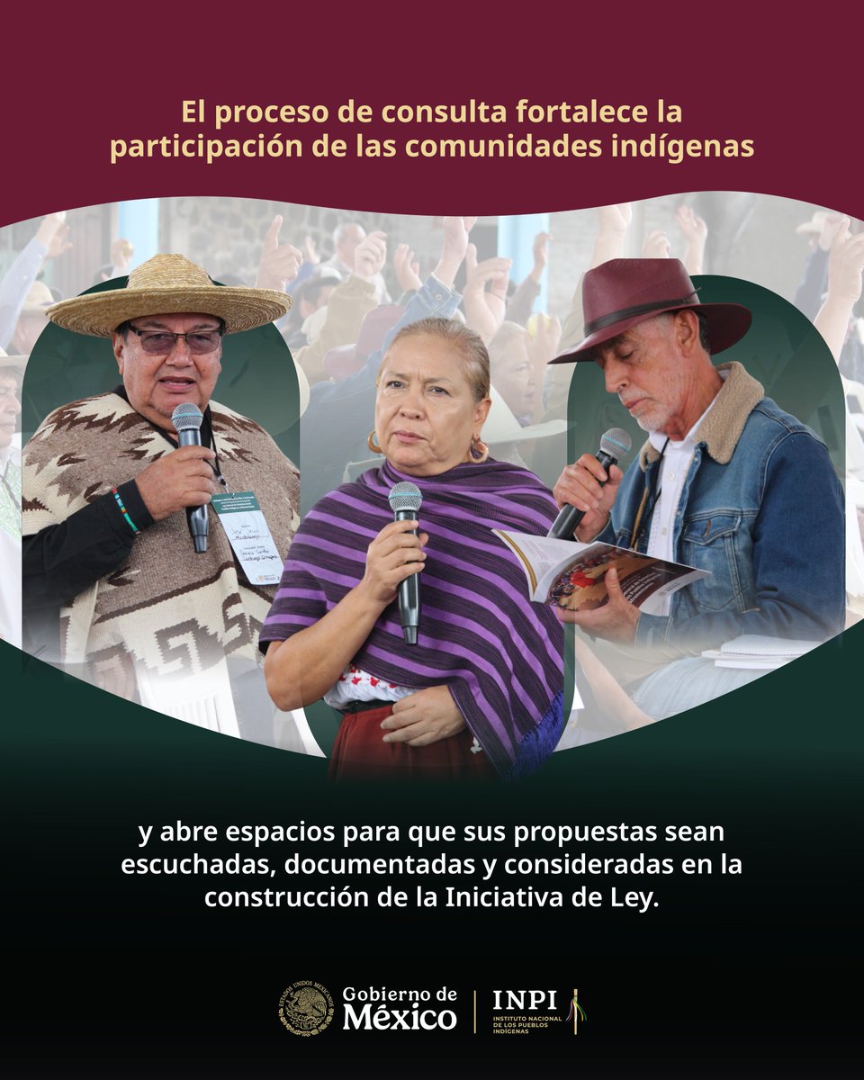 INPImx's tweet photo. Autoridades del Pueblo P’urhépecha de Michoacán aportan su voz y pensamiento en la construcción de la Ley Indígena

▪️ El proceso de consulta fortalece la participación de las comunidades indígenas y abre espacios para que sus propuestas sean escuchadas, documentadas y consideradas en la construcción de la Iniciativa de Ley

➡️ https://t.co/Y2KDAY329V

@GobiernoMX @DEELAYUUK