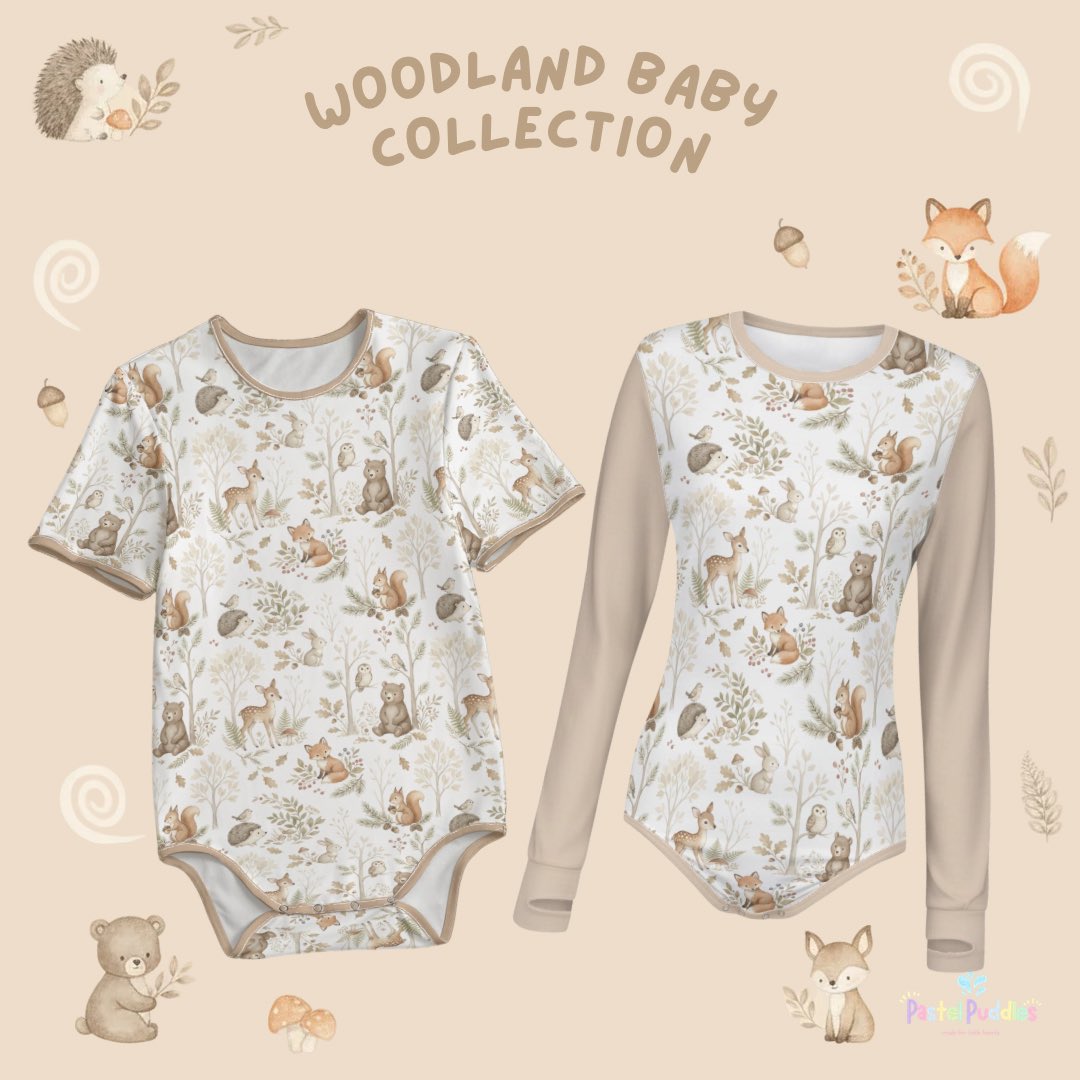 PastelPuddles's tweet photo. Sneak peek - collections 8/8 ♡ 

🐸🩷Hoppy days 
🦌🤎 Woodland baby 
🦖💚 Dino Daydreams
🪐🩵 Astrobaby

Release date TBA! ♡ https://t.co/9vR5GMbEWI https://t.co/v0i4H3dDJ3