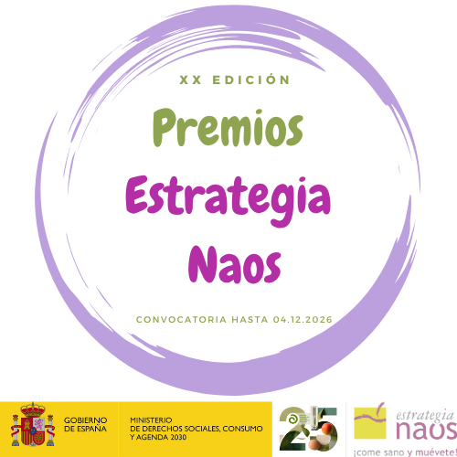 AIFICC's tweet photo. 🏆 L'@AESAN_gob_es convoca els "XX Premios Estrategia NAOS (Edición 2026)".

L'objectiu és reconèixer i divulgar projectes que fomentin una alimentació saludable i/o la pràctica d'activitat física. 

📌 Termini: fins el 4 de desemebre de 2026 

ℹ️ https://t.co/qsKKgTcTL6 https://t.co/s2thnE9VoY