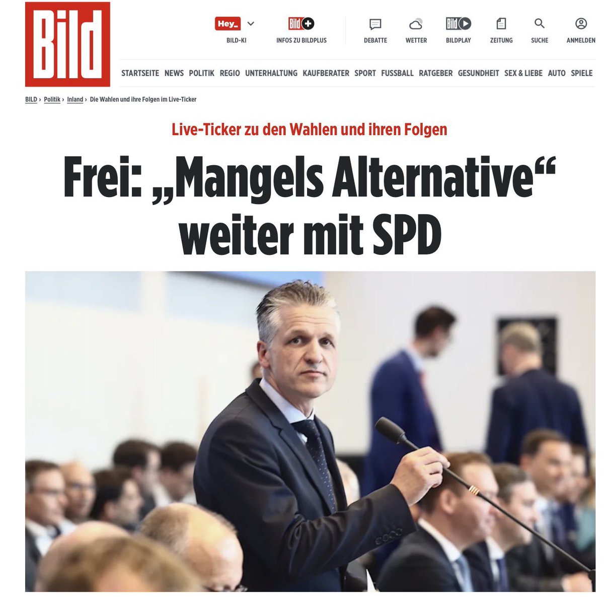 Erhardt2412's tweet photo. @niusde_ In wenigen Stunden rudert Merz wieder zurück! https://t.co/PR4ROllL0j
