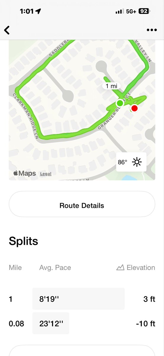 Abbasrazvi2027's tweet photo. Went for a little mile run today felt great trying to improve slowly. Day by day
#trusttheprocess https://t.co/yaQ7Co0T7Z