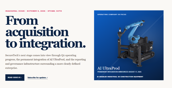 SecureTechUSA's tweet photo. SecureTech Briefing Issue 01 is live. 📬 Read the summary and open the Full Issue for details: https://t.co/KgMcglT4e2

New readers, subscribe for future issues: https://t.co/9Oii9yV72H https://t.co/qKvnZfeqd8