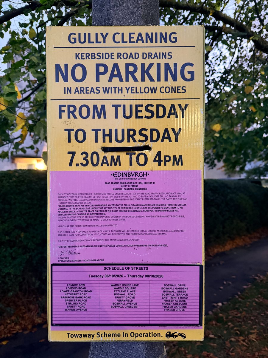 TwitCrooks's tweet photo. @Edinburgh_CC @edinhelp You might want to get J. Watson &amp; his/her useless team back on the job. Another one of those "Here's what you could have won" Edinburgh Clowncil moments. Another round of signs, planning &amp; wasted cost. https://t.co/sl1dXgQpqj