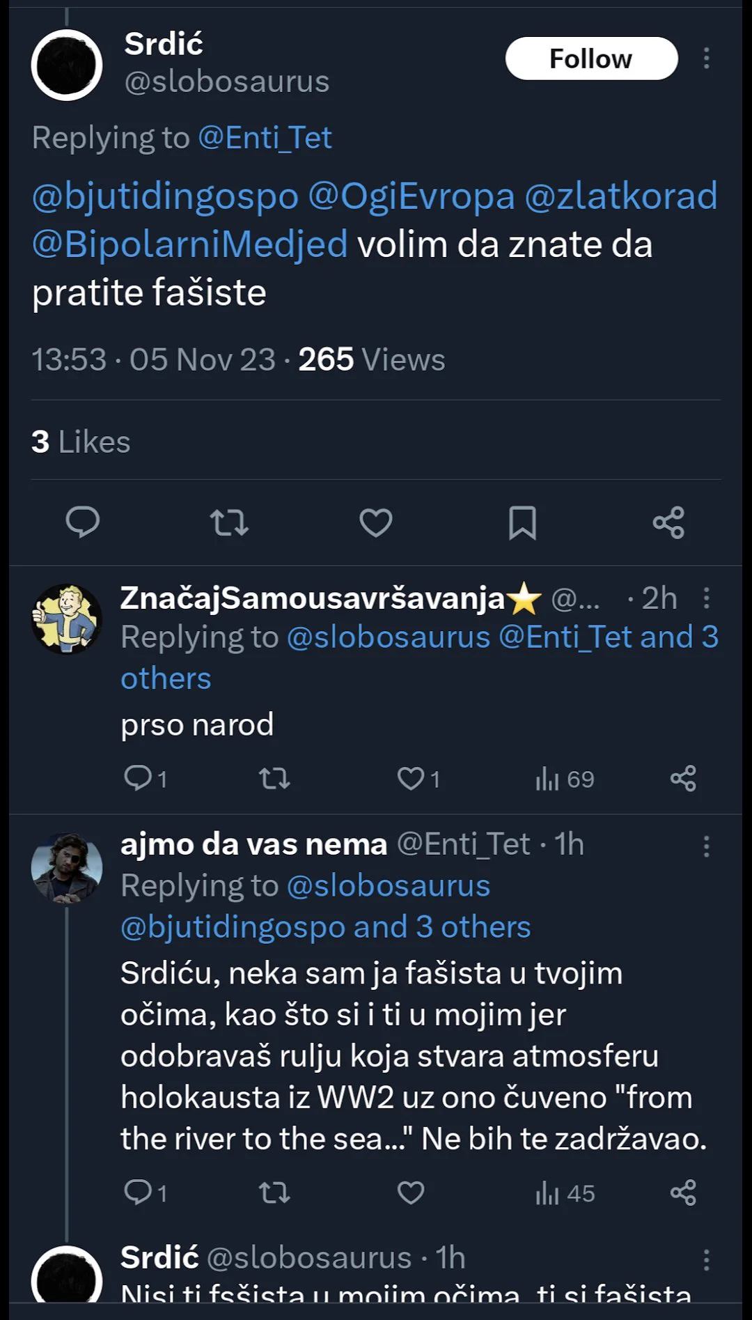 ajmo da vas nema on X: 