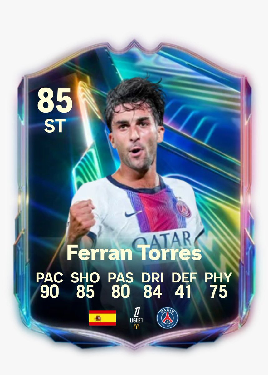 FUTCoinShop's tweet photo. 🚨💀 PEOPLE WHO PICKED PACKS INSTEAD OF FERRAN TORRES ARE NOW COOKED! 😭😭😭

Ferran Torres OTW is getting an upgrade! 📈

LIKE IF YOU DONT HAVE HIM ☠️☠️☠️ https://t.co/LqyzSqo2BB