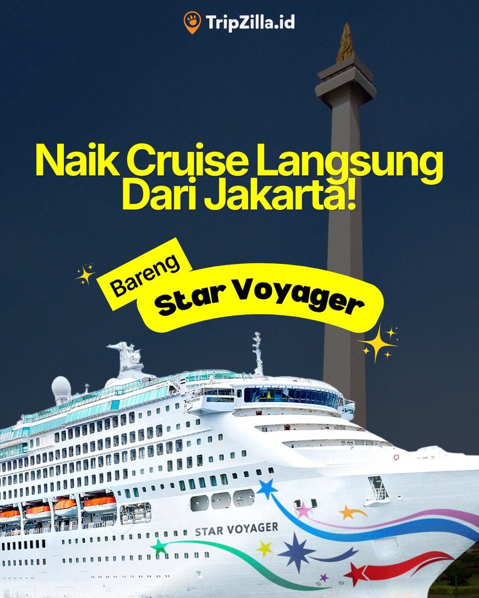 karollmu10's tweet photo. Naik kapal pesiar mewah langsung dari Jakarta? Maret 2027, Star Voyager berlayar dari Tanjung Priok ke Singapura lalu kembali ke Jakarta. Intip aktivitas seru di kapal dan kisaran biayanya di postingan ini! https://t.co/tXW5bJ5L1k