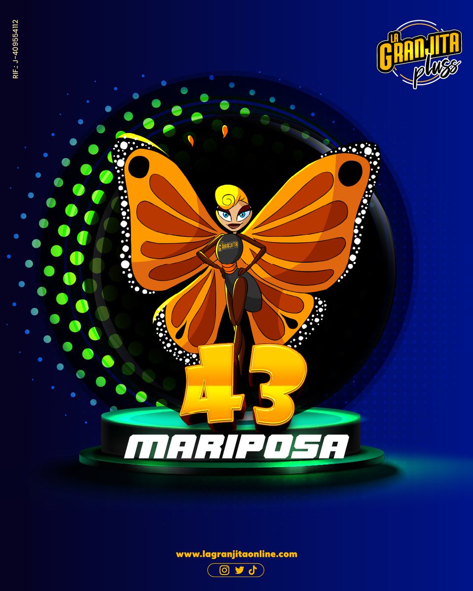 granjitaplus's tweet photo. 43 - MARIPOSA
02:10 PM
09/10/2026 https://t.co/Cs5ZKceefM