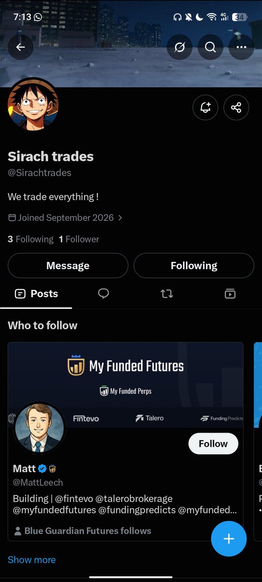 ELAMEENCEO's tweet photo. @sirachfx @OrionAffiliates @Orionfundedcom @Sirachtrades Done boss https://t.co/YUcu2RaZ4W