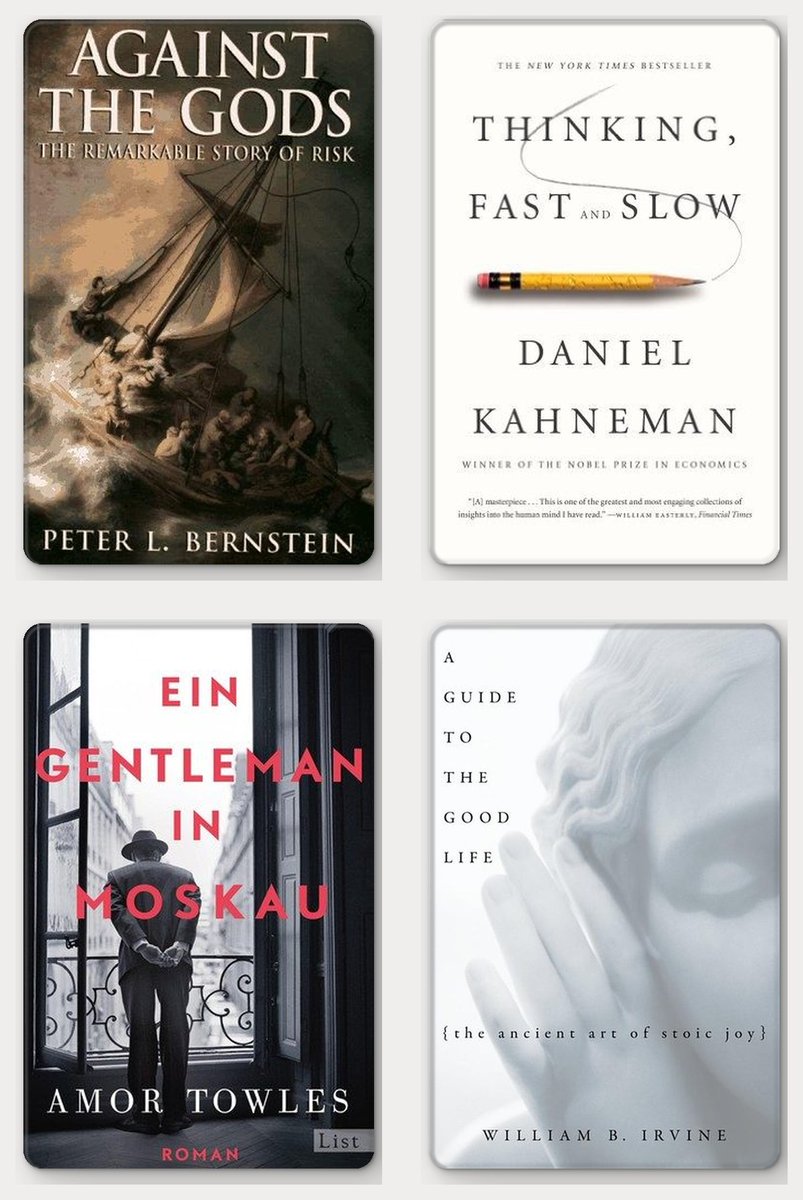 BooksInvesting's tweet photo. 16 books great investors recommend that have nothing to do with investing: https://t.co/0go3aoCYXy