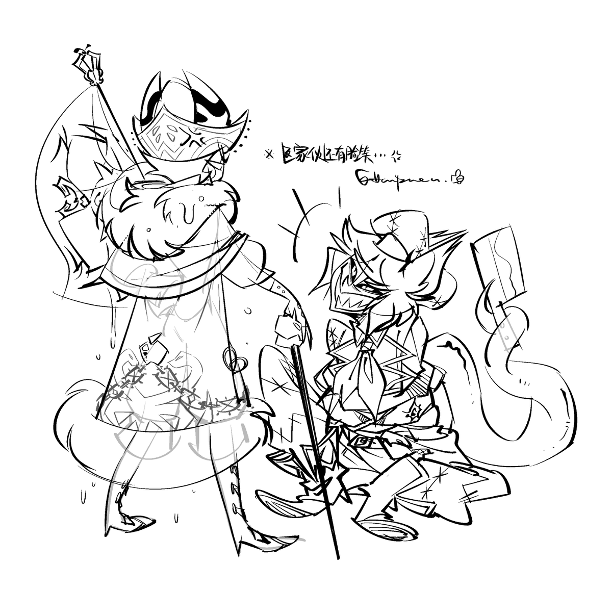 lukyp26's tweet photo. 🍎: ...and this stupid deer still has the nerve to laugh!
#appleradio #radioapple #hazbinhotel #alastorhazbinhotel #lucifer https://t.co/hTkzj0QaGB