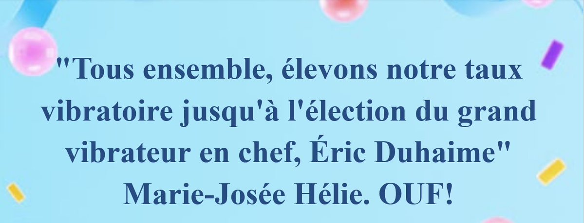 lon_sl's tweet photo. INCROYABLE ! Tous en chœur, les vibrateurs de Montmorency l'ont élue. https://t.co/BLma4P6kso