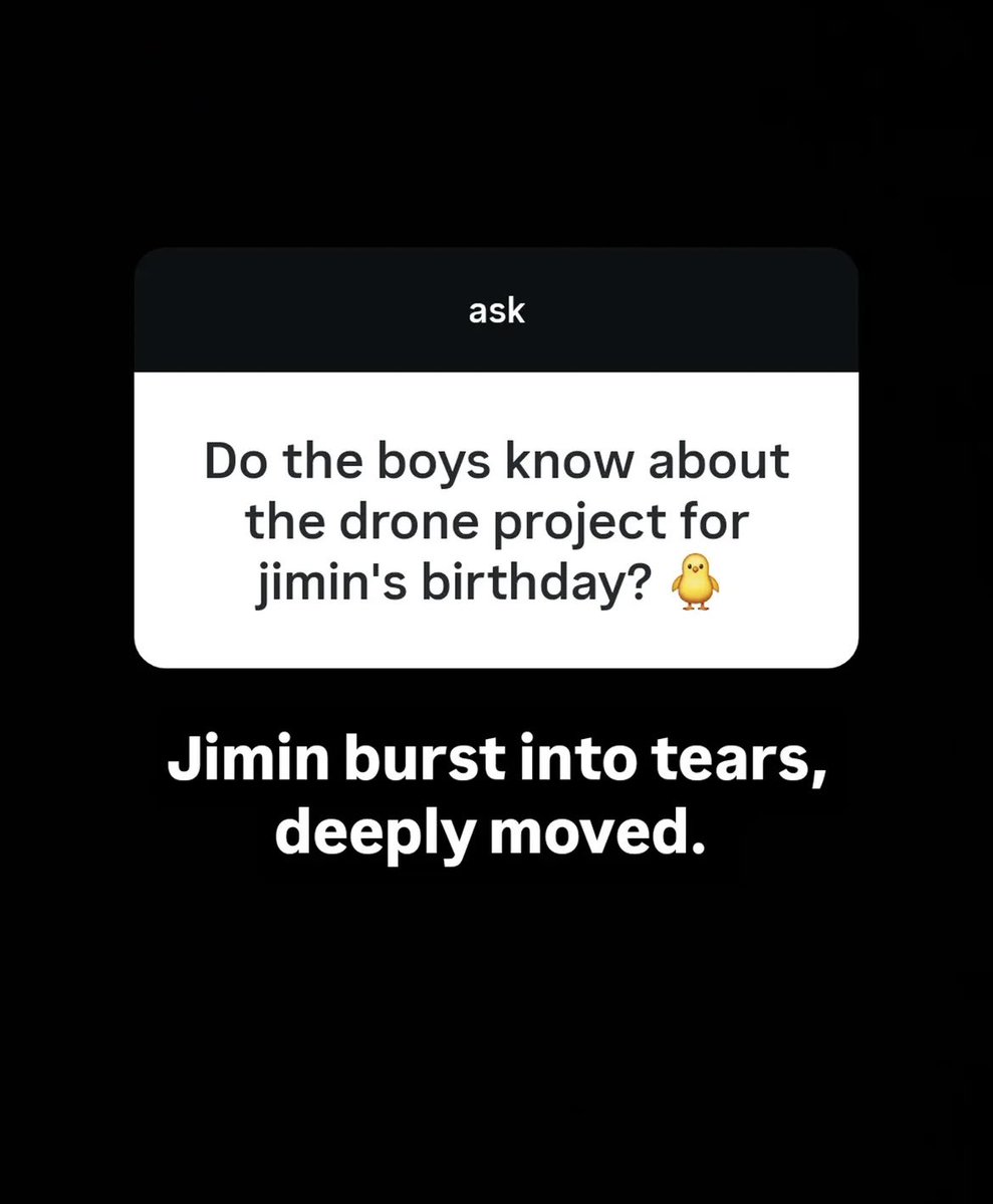 serenjimintyy's tweet photo. an insider who works with BTS say that Jimin saw the dron project in Perú and cried for being very moved !!!! 🥹💛 https://t.co/VexkAE2oJT