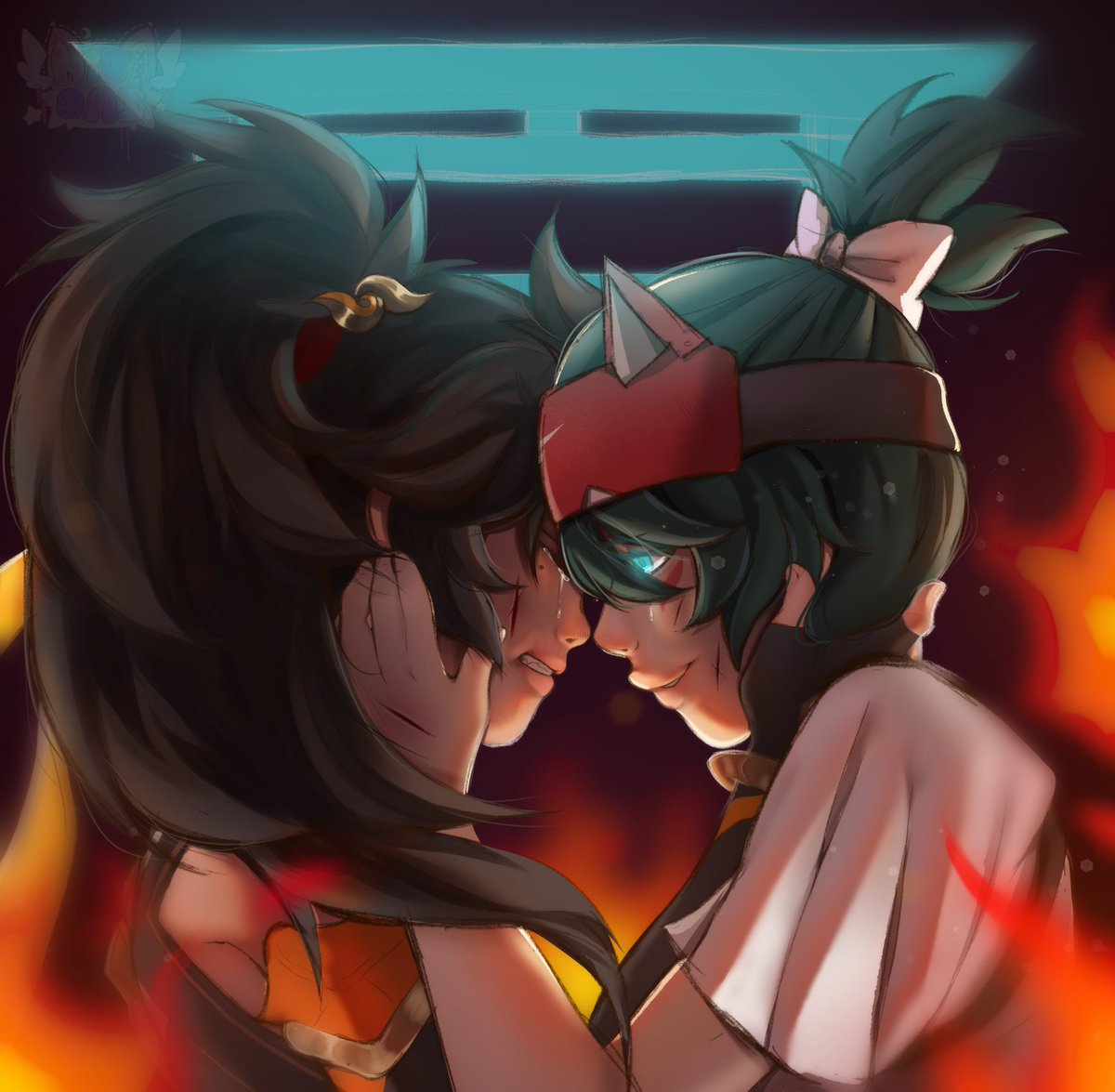 miijiqaii's tweet photo. “ it’s okay Anran… I’m safe. “
CONTEST ENTRY FOR @anfeetvs RAH!!!
#Kiriko #Anran #Firefox https://t.co/029kZ0QpHl