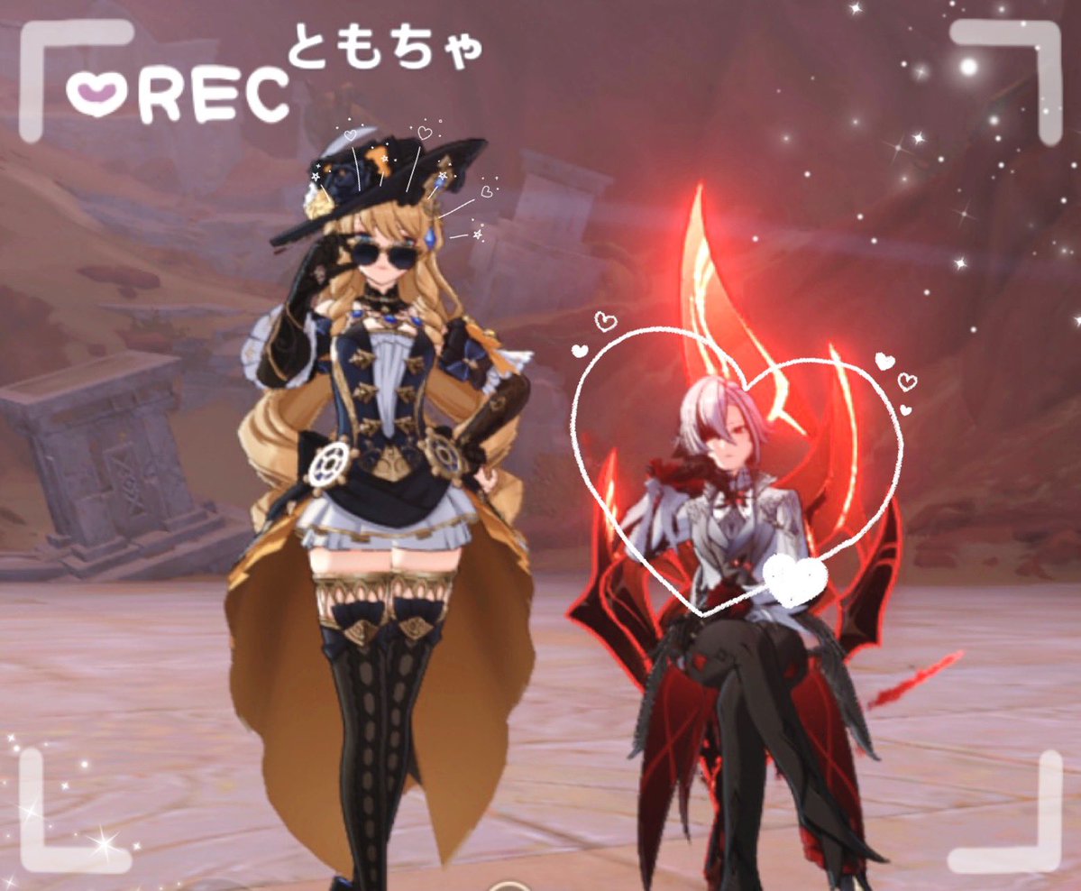 3se1ra6's tweet photo. 急遽30分ほど遊んできました〜！
ボス狩りサクサク進んですごく助かったよ〜( ¨̮ )
また遊ぼうね！楽しかった〜！ https://t.co/sohtceaMnQ