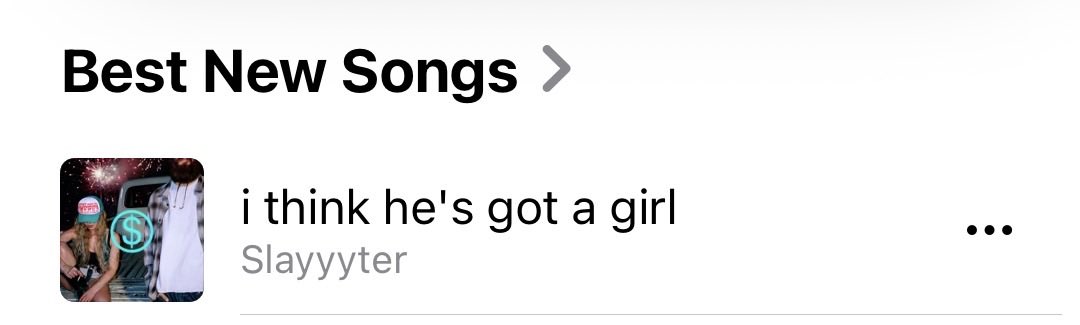 kaylynnsmithhh's tweet photo. i know thats right @AppleMusic @slayyyter #ithinkhesgotagirl #slayyyter https://t.co/G2ticOO7WX
