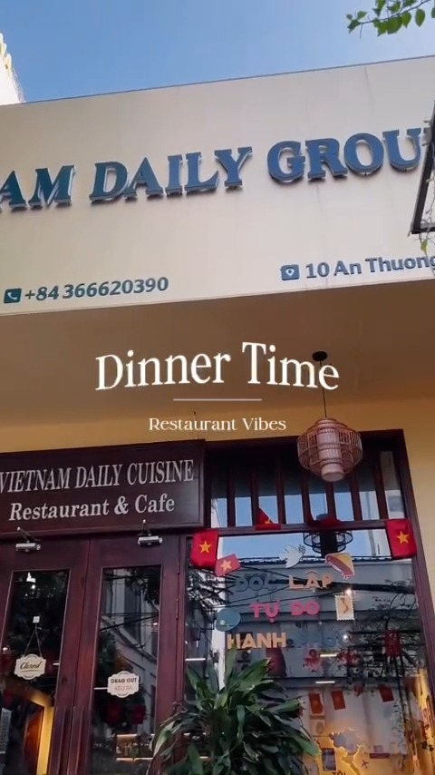 VeroGuebara's tweet photo. Your next food stop in Da Nang: authentic Vietnamese flavors, great food, and a welcoming atmosphere. Vietnam Daily Cuisine, 10 An Thượng 29. Open 11:00–23:00. https://t.co/135QxVNjWA