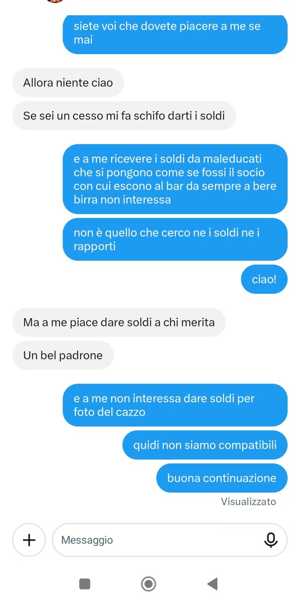 SisonoMasterdai's tweet photo. Stampatevelo bene in testa....io cerco cani, vermi, schiavi, burattini, giocattoli da manipolare e dominare come dico Io!
Non cerco porci schifosi che si segano sulle foto del mio pene. siete voi il mio gioco, non io il vostro trastullo. https://t.co/W3fXgUWy18