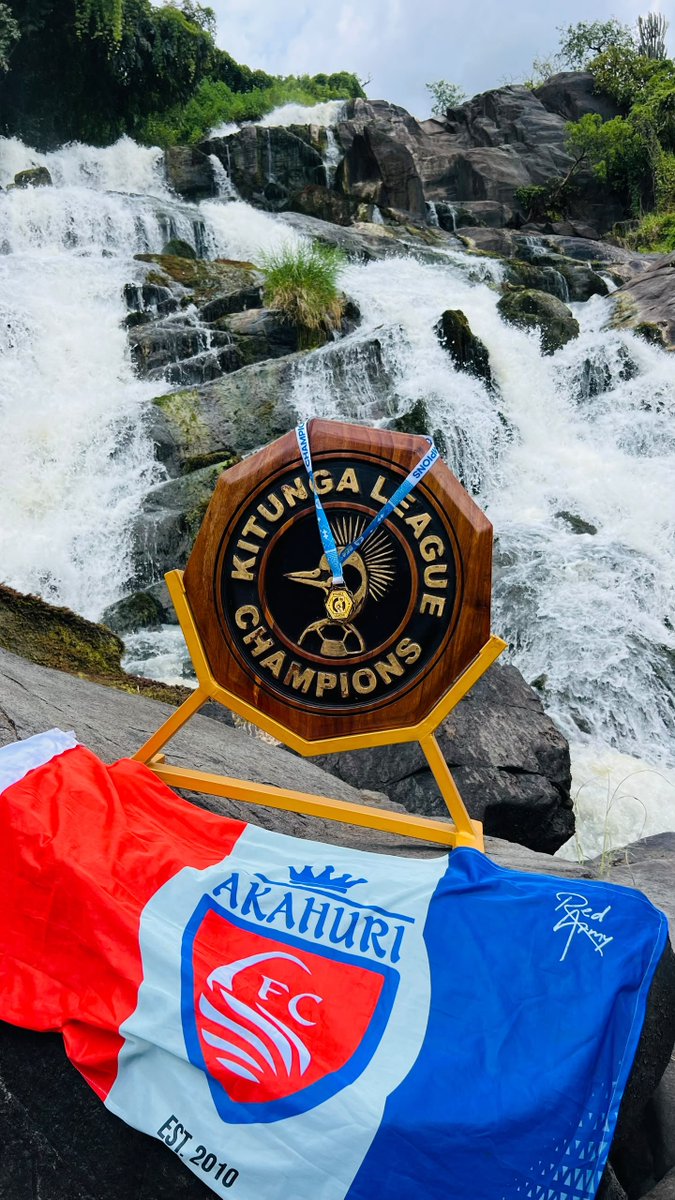 AkahuriFc's tweet photo. The Champions send their greetings from Aruu Falls💦
#ShieldTour #TheYolKnights https://t.co/tqrl1tA3sK