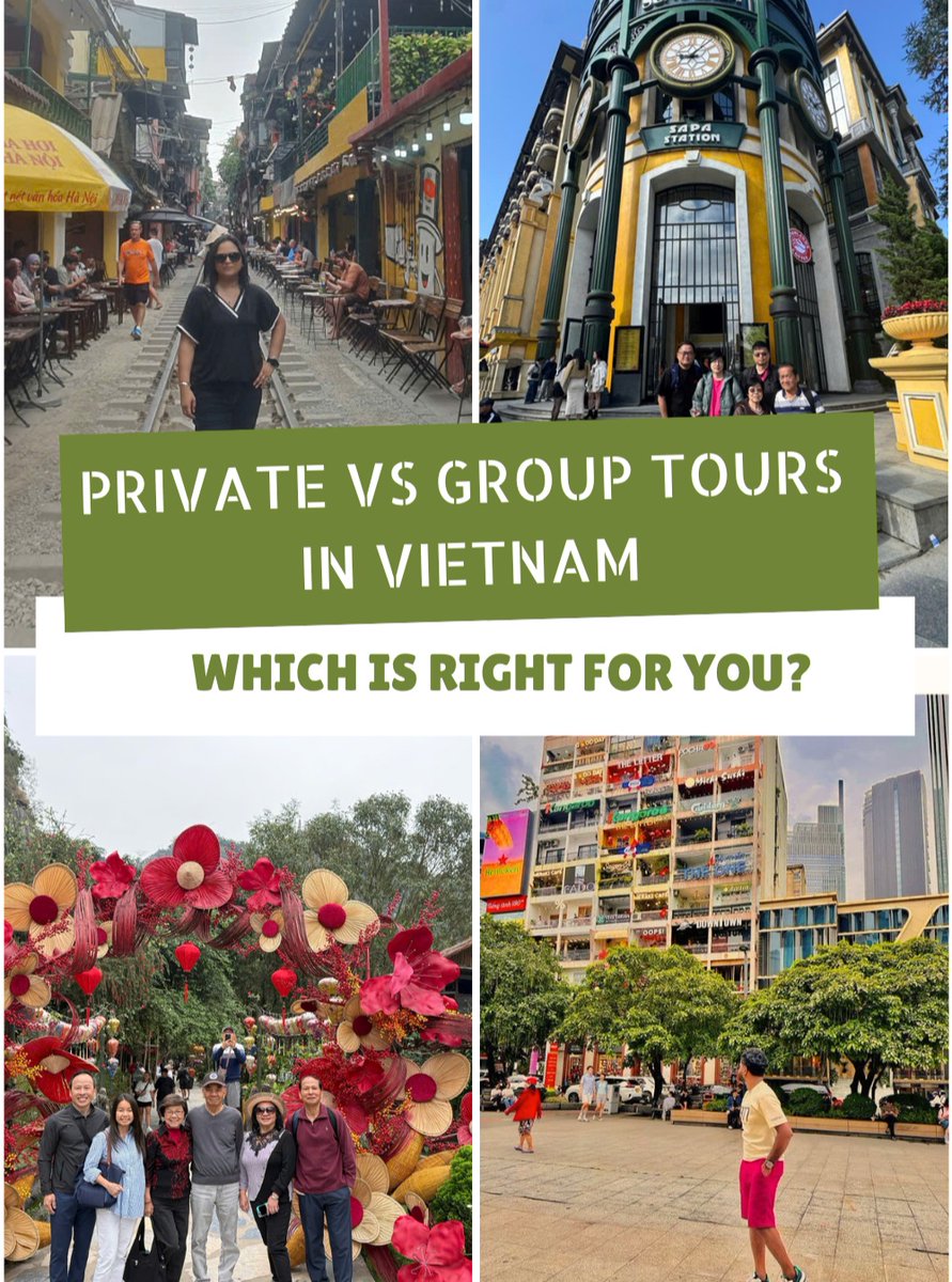 DkLucia's tweet photo. Private or group tour in Vietnam? The best choice depends on your travel style. We’ve broken down the key differences to help you plan the right Vietnam holiday. Save this for your trip planning. https://t.co/aM5ScXn3pS