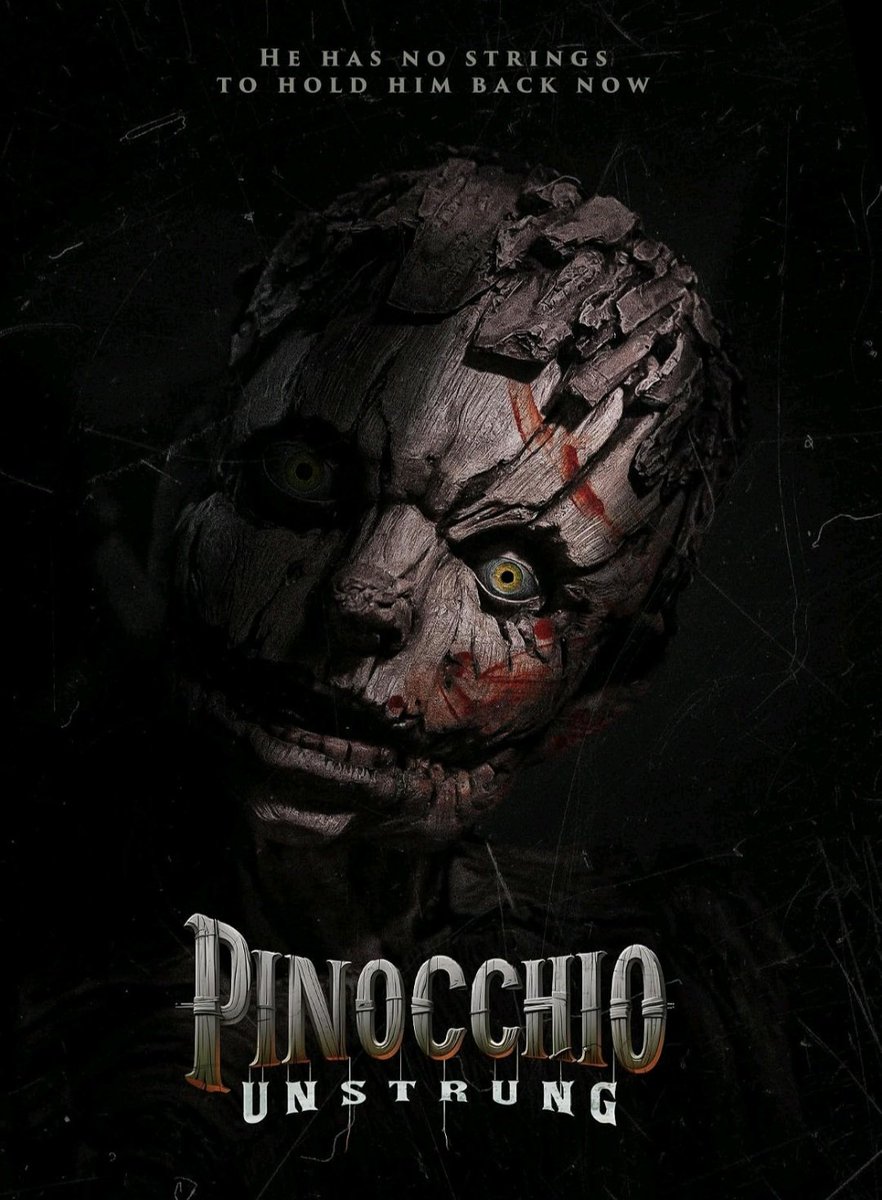 2seatertheater's tweet photo. Pinocchio Unstrung is the best horror movie you haven't watched this year & should.  Absolutely a fun flick thats creepy, dark & comedic is so many ways.    Its cinema like this that makes you realize you don't need a big budget to make a horror film great.  I don't need big flashy effects with my horror.  I need a campy classic feel & Pinocchio Unstrung 2 !!!!