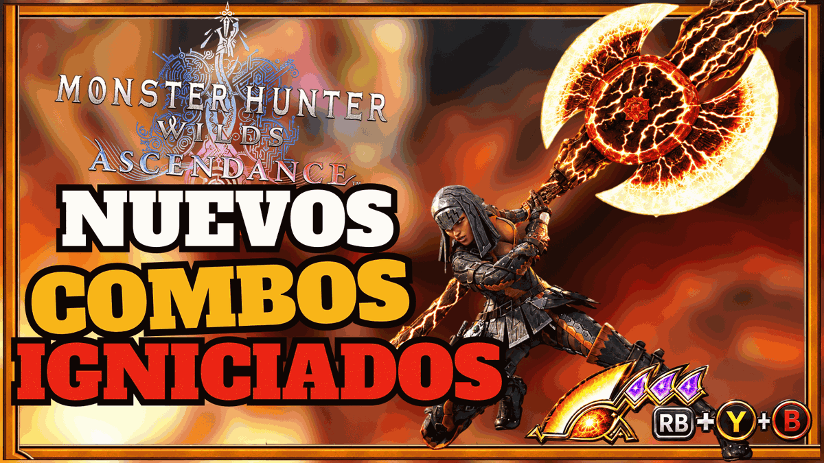 RuHunterX's tweet photo. 🐉🍷 ¡EL HACHA CARGADA VIENE A REVENTARLO TODO EN MONSTER HUNTER WILDS ASCENDANCE! 💥 
¿Va a estar ROTÍSIMA? 

Analizamos todos sus cambios y su potencial. 🔥⚔️ 
¡Prepárate, cazador, porque esto promete! 
#MHWILDS #MonsterHunterWilds #GamingClips  

🖇️https://t.co/73rcZamA5f https://t.co/7bCzYkp4eO