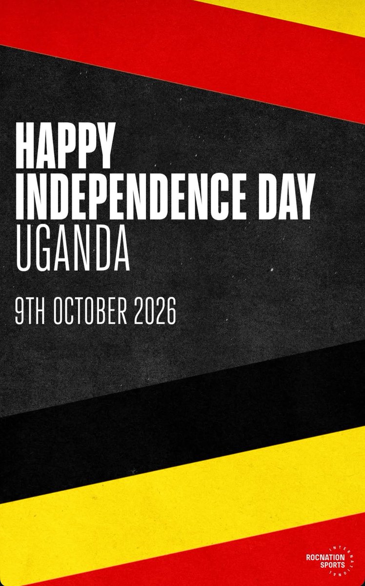 LK_four's tweet photo. Happy Independence Day Uganda from us at @RocNationSI @RocNationSports  #Uganda64 https://t.co/uY9DyjgiCQ