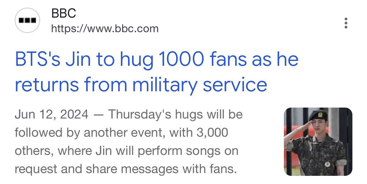 itsaleeb's tweet photo. “Los BTS no quieren a las ARMY, no desean que se les acerquen, son unos manipuladores, solo quieren DINERO”

Los BTS haciendo conciertos gratuitos, Jin y su evento de los 1,000 abrazos, regalando flores a ARMY, saludando en Palacio, dedicándonos canciones enteras… etc etc etc: https://t.co/axGsVXqRHX