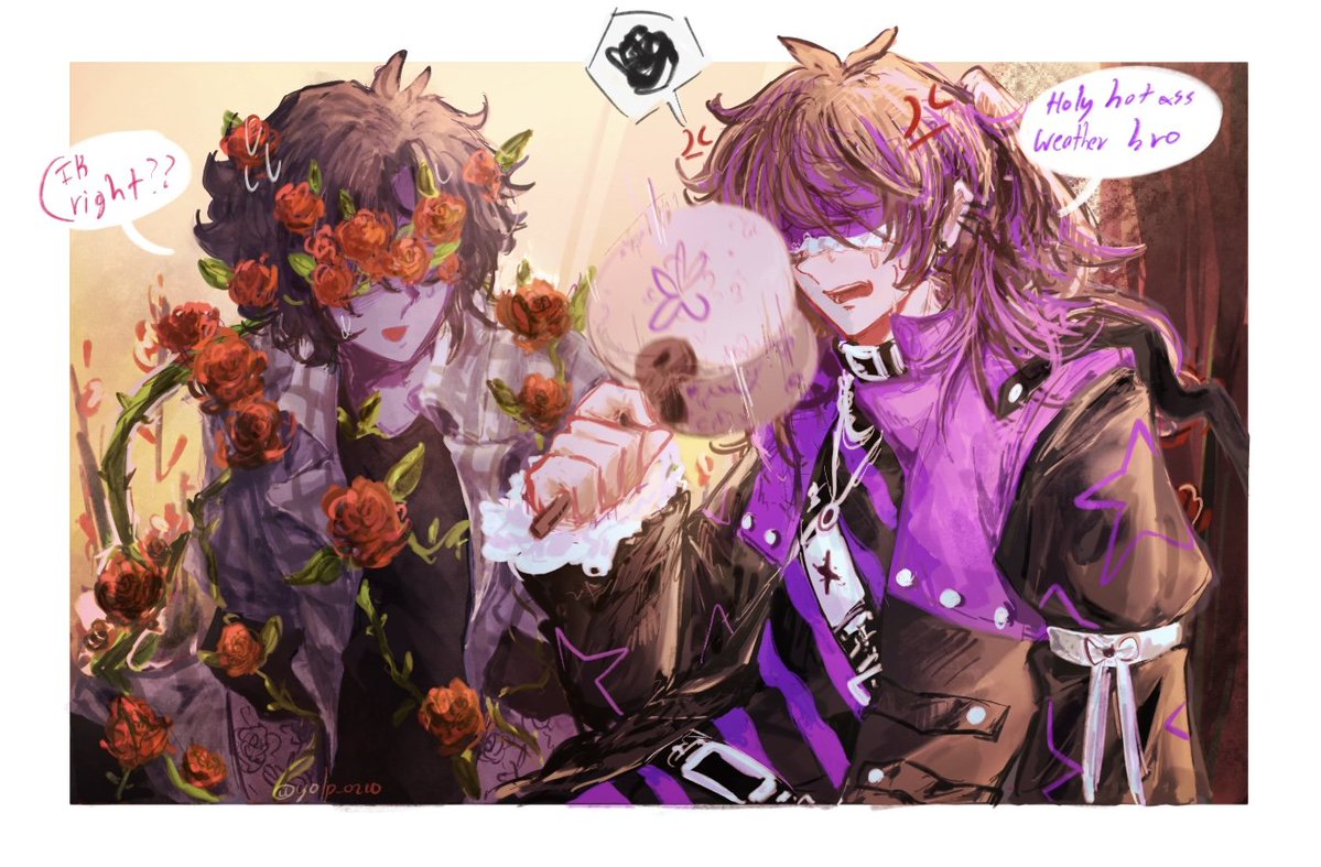 yolp_0210's tweet photo. I dont think i've posted it yet....lomo won't kill me if i post it right... anw uh an artttrade from like....months ago or smth i forgot...🌻🌻
#nezoshokifanart #nemvevofanart https://t.co/am9M7b6v0a