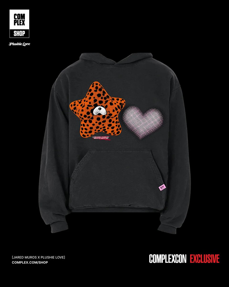 complex_shop's tweet photo. The Jared Muros x Plushie Love ComplexCon collection is now available on Compelx Shop. https://t.co/QNHCBCOX9e