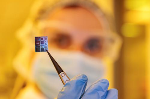 gwuengineering's tweet photo. For #NationalNanotechnologyDay, we’re highlighting Dr. Gina Adam and the work underway in GW’s cleanroom, where researchers explore emerging nanoelectronic devices and the future of computing.

Read how #GWEngineering students are getting involved, too ➡️ https://t.co/MrSqwGx842 https://t.co/4fOSB1Ct7h
