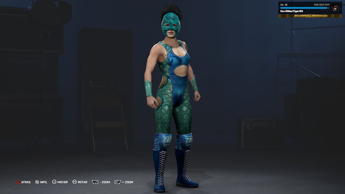 DevilManTiger's tweet photo. #WWE2K26
#LuchaUnderground
Kobra moon https://t.co/MHq8IQVJGZ