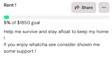 DJWarnerStage's tweet photo. I know today is hype day everyone but if I could have a moment of your time as my reach here has been drowned out and things have barely been moving.
It would really help to keep me safe and avoid eviction to hit this months goal, any little share comment helps.
(Link below) https://t.co/lVixsW9U62