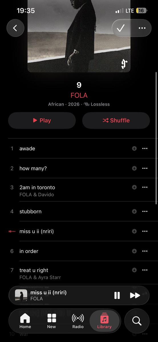 praisestyles123's tweet photo. You see that
Stubborn
Miss you
In order
Fola sabi wetin e do
Fire jams ๐ฅ๐ฅ๐ฅ @Folapondis
#fola https://t.co/1ZbDkrQvts