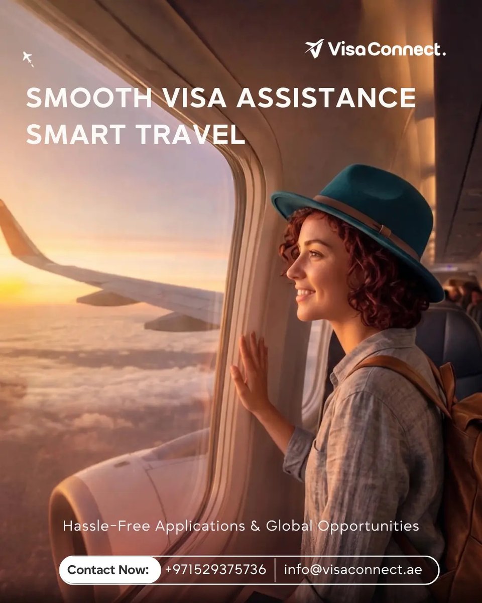 saehernan's tweet photo. Travel smarter with VisaConnect. Get reliable visa assistance, hassle-free application support, and guidance every step of the way. Focus on your journey, not the paperwork. Contact us to plan your next trip with confidence. https://t.co/WrnqptwEUH
