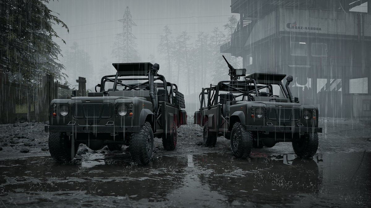 WARDOGSNow's tweet photo. WARDOGS SEASON 2 INTRODUCES FOUR NEW VEHICLES! 

- Wolf-110: Fast, lightweight wheeled transport.
- Wolf-110 (Assault): Equipped with a ring-mounted M2 Browning.
- T-72: A main battle tank that's slower than the Leopard but cheaper and more fuel-efficient.
- Flakpanzer Gepard https://t.co/2X8T7E8ebe