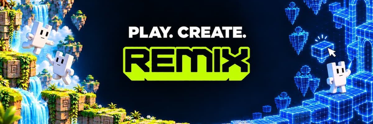 sikto112's tweet photo. A New Week in Remix: Turning Ideas Into Playable Worlds 

A new week brings fresh ideas, new possibilities, and another chance to explore what @RemixGG_ is building.

What makes Remix interesting to me is the connection between creativity, AI, and interactive gaming. Instead of simply consuming content, imagine turning your imagination into experiences that others can actually explore and enjoy.

🎮 Create something unique.
🤖 Experiment with AI-powered ideas.
🌐 Discover new ways to experience digital worlds.

The most exciting part is seeing how far a simple idea can go when creativity meets technology.

New week, fresh perspective, endless possibilities. 

Curious to see what new experiences the Remix community creates this week.

@RemixGG_
