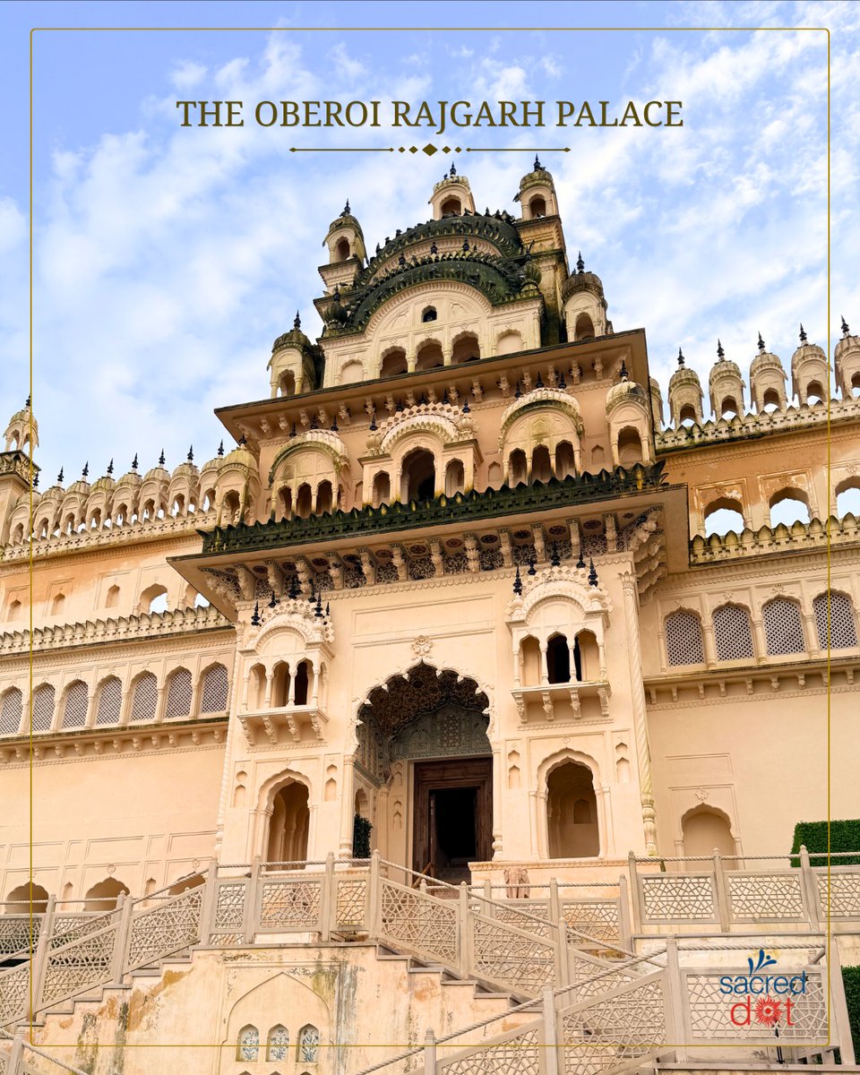 stephyboo98's tweet photo. Discover Khajuraho through regal charm and refined comfort at The Oberoi Rajgarh Palace. Explore magnificent temples, then return to serene luxury where heritage, hospitality and slow travel come together. https://t.co/oQtpb0Us3H