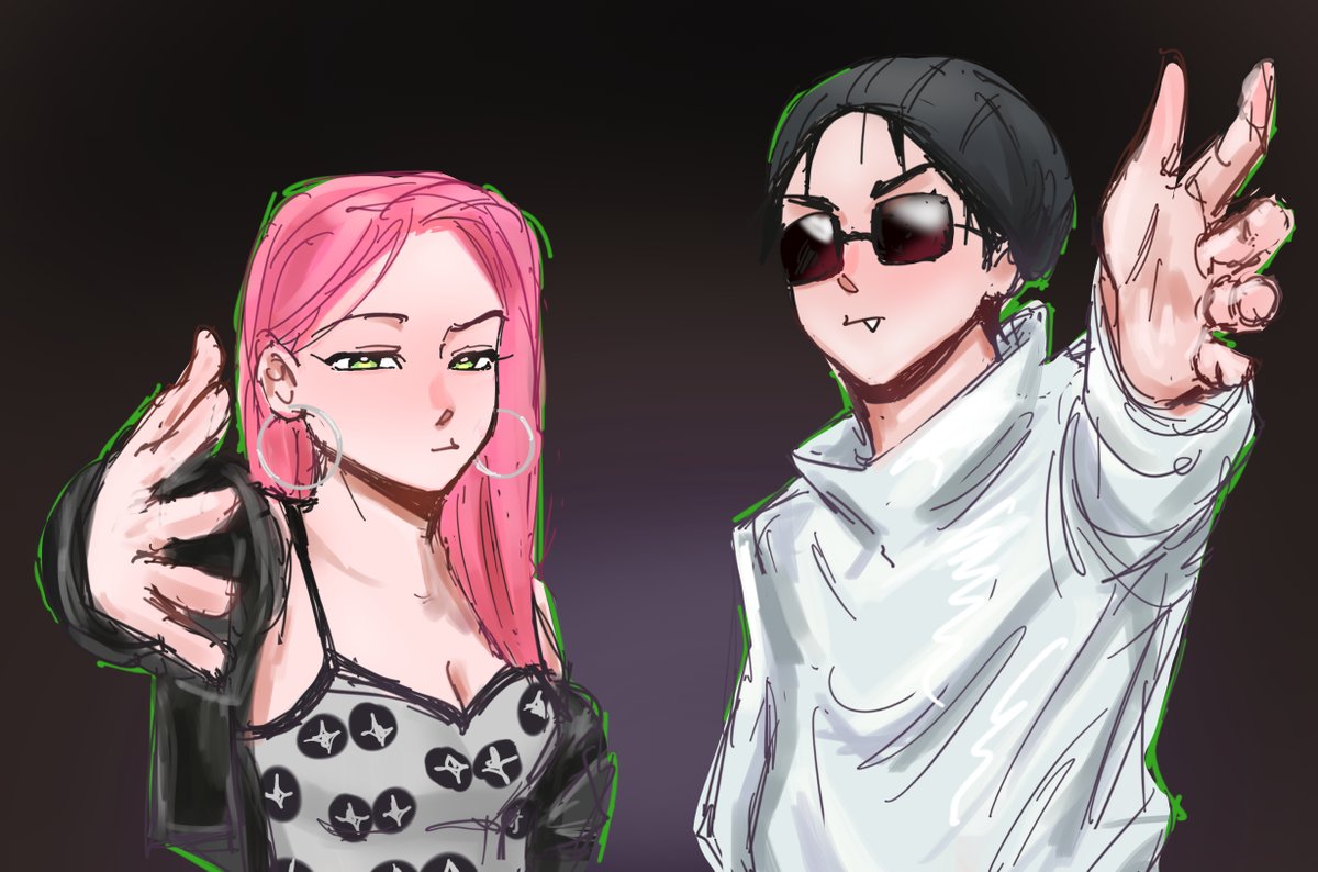 Talioriney's tweet photo. Wip de los reguetoneros #ALNST #에이스테 https://t.co/X9aiQefdkr