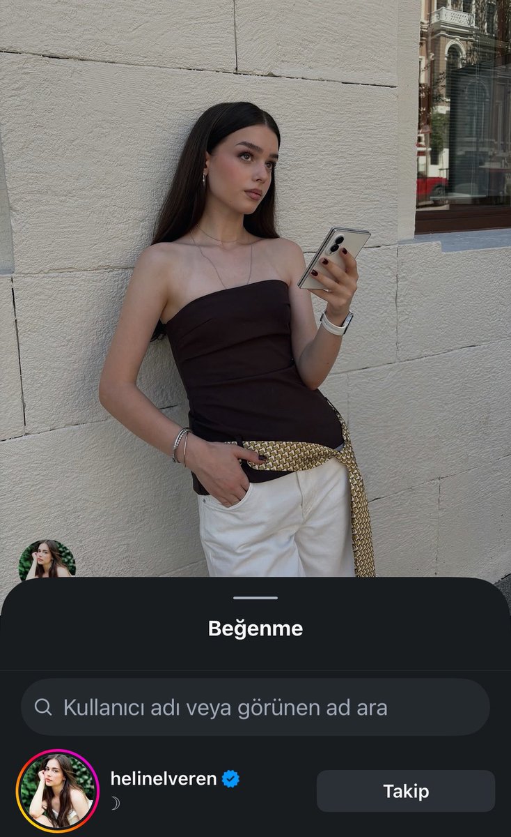 loresinova's tweet photo. ülkü helinin gönderisini beğenince helin de karşılık vermiş anında takiplesmeye baslamislar kızlarım 🥹 https://t.co/P3iFbfyI3k