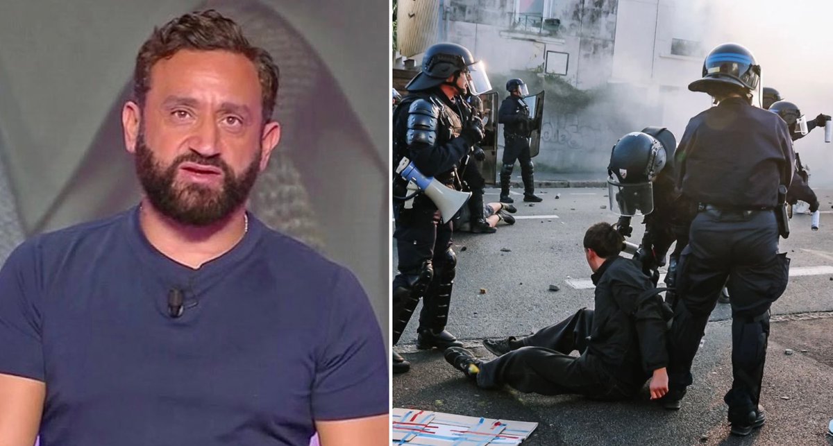 ImpactMediaFR's tweet photo. 🇫🇷 Cyril Hanouna demande que la mobilisation des lycéens se "passe un p’tit mieux" et "qu’on respecte surtout" la police. (W9) https://t.co/Lygl5Eq24P