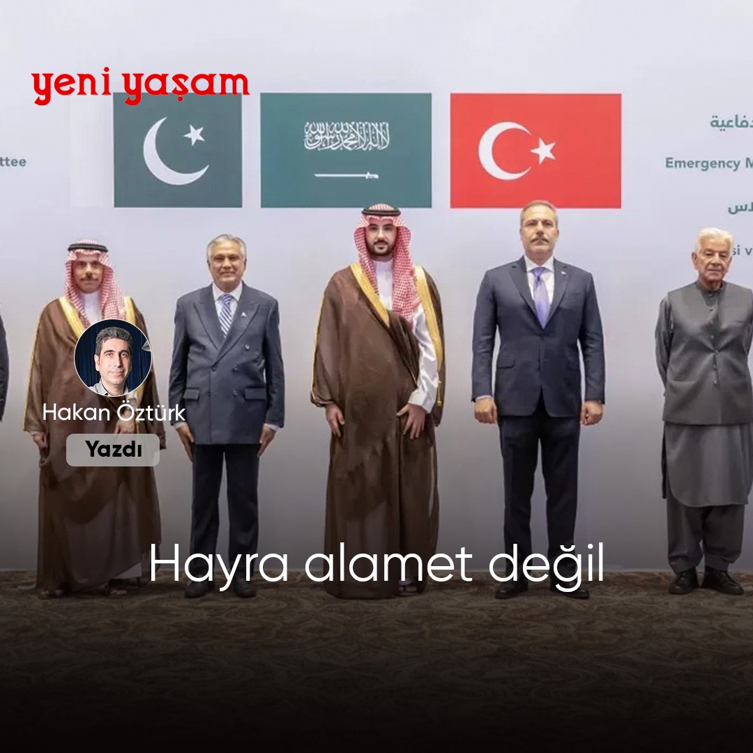 yeniyasamnews5's tweet photo. 📌Hayra alamet değil

▪️Savaş çok büyük bir tehlikedir. Hiçbir duruma benzemez. Bizim İran’la hiçbir önemli sorunumuz yoktur. Trump, İran savaşıyla başını soktuğu beladan kurtulmaya çalışırken hangi akıl ve mantıkla biz bu meselenin içine dalacağız

🖊️Hakan Öztürk

https://t.co/9hMBMnM2PR