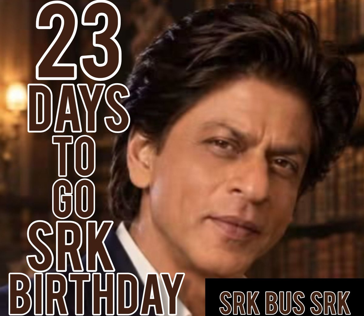 SANDEEP06667629's tweet photo. COUNTDOWN IS START DAYS ARE CLOSED A BIGGEST BIRTHDAY ON 2ND NOVEMBER A BIG DAY FOR ALL SRKIANS SRK BUSHAI  SRK @iamsrk @RedChilliesEnt @KarunaBadwal @pooja_dadlani @khyatimadaan @kolkata_srk @TeamSRKWarriors @BilalS158 @iamsrkclub @SANDEEP06667629 #AskSRK #iamsrkclub #SRKDAY https://t.co/4iFKmqWjsp