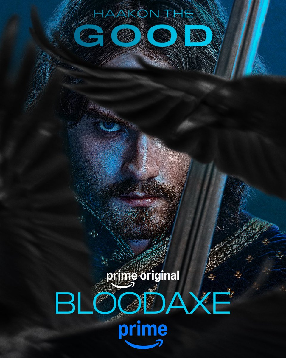 NexusPointNews's tweet photo. New posters for ‘BLOODAXE’ have been released.

Starring Xavier Molyneux, Jessica Madsen, Karlis Arnolds Avots, Levi Miller, Rod Hallett, Alina Tomnikov, Sisse Marie, Rune Temte, and Jesper Christensen.

Premiering January 20, 2027 on Prime Video. https://t.co/hfJOAsYiTe