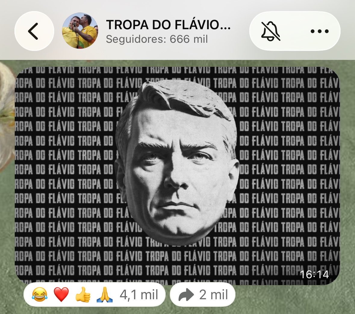 amoratearte's tweet photo. BUT DONT THINK ALL IS WELL BC OF A POLL! HE WAS AHEAD IN MOST POLLS FOR THE FIRST ROUND AND PEOPLE DIDNT GO VOTE BC THEY THOUGHT IT WAS ONE AND DONE.

LETS KEEP THIS UP ALL THE WAY UNTIL OCT 25th!!!!!

This is Flavio Bolsonaro, and he will use all his dirty tools to fuck us over! https://t.co/dHYDdwcTz5