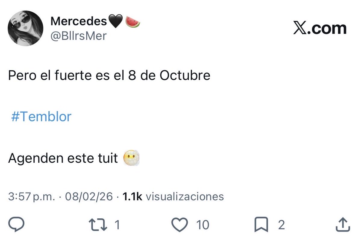 MerBllrs's tweet photo. Mis predicciones siempre todas chuecas, no era en México y no era el 8 🫠

#Panama #sismo #terremoto 

Ojalá no haya pasado sido grave https://t.co/NKAo1kmJvJ