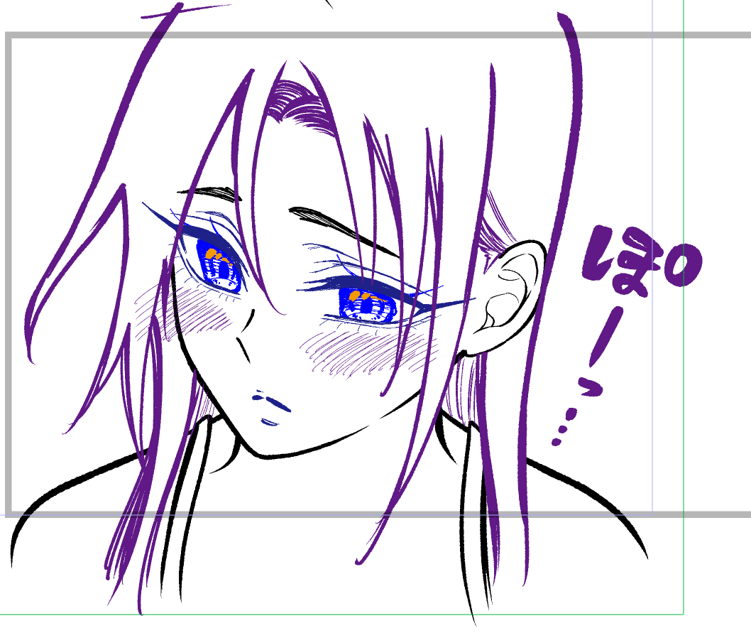 satomi_MANGA's tweet photo. 何話後かの火照りぎみ飛鳥ちゃん
←線画　　　　→ラフ https://t.co/et7Y44Bp47