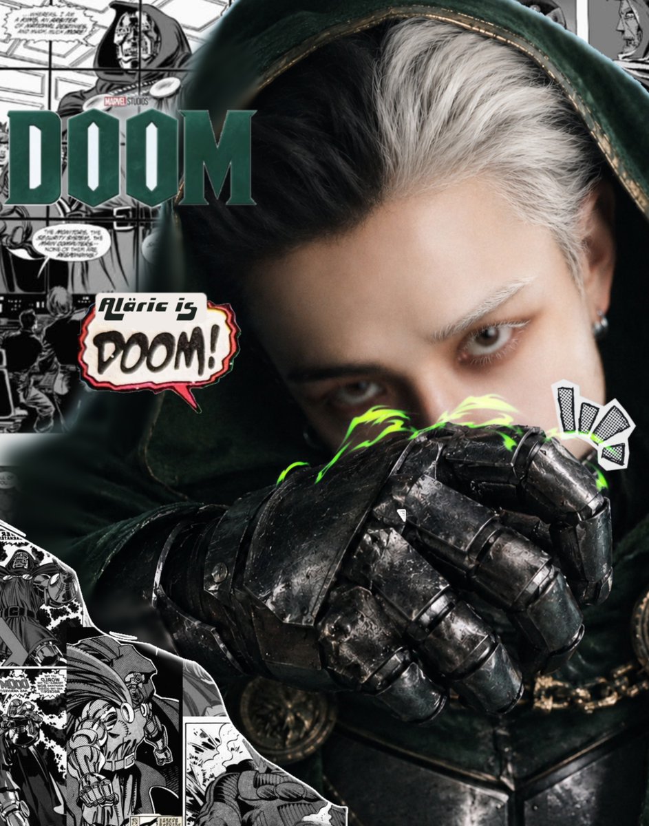 NOSTALUZ's tweet photo. ㅤㅤㅤ
ㅤㅤㅤ        Aläric   is    Dr. Doom. 
ㅤㅤㅤㅤㅤ  #𝐫𝐨𝐬𝐢𝐭𝐚𝐟𝐫𝐞𝐬𝐢𝐭𝐚𝐭𝐞𝐚𝐦
ㅤㅤㅤ https://t.co/tWNduWkJgB