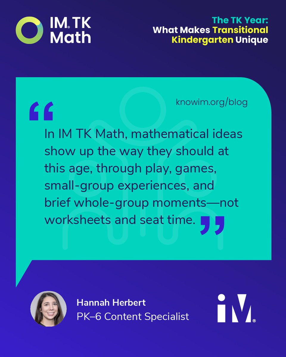 IllustrateMath's tweet photo. Rolling dice, sorting buttons, spotting patterns—in transitional kindergarten, that’s the mathematics.

📣 ICYMI: Our new blog series, The TK Year, starts with what makes this year unique. Read it &amp; subscribe to our blog so you never miss a post: https://t.co/p0jzoEvxUJ 

#IMBlog https://t.co/JAn6itv07f